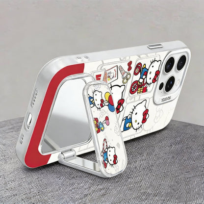 Kitty Mirror Stand Phone Case