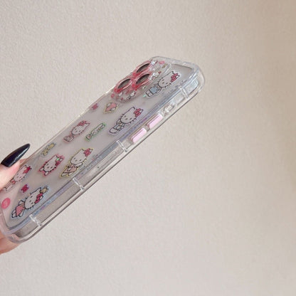 Kitty Clear Cute Kawaii Phone Case