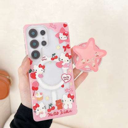 Android Magnetic Bracket Phone Case