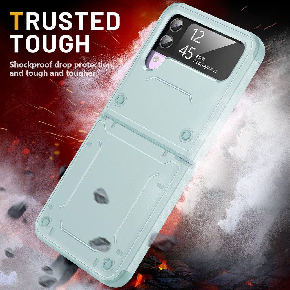 Newest Super Armor Four Corners Shockproof Phone Case For Samsung Galaxy Z Flip3 Flip4