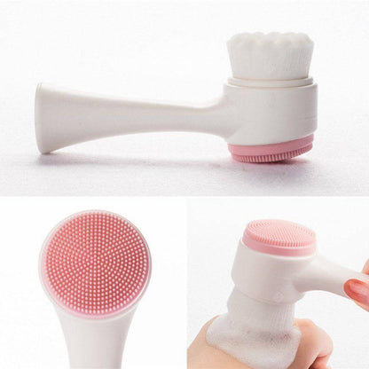 Face Cleaning Brush Skin Care 3D Washing Cleaner Exfoliator Pore Acne Oil Cleanse Beauty Brush