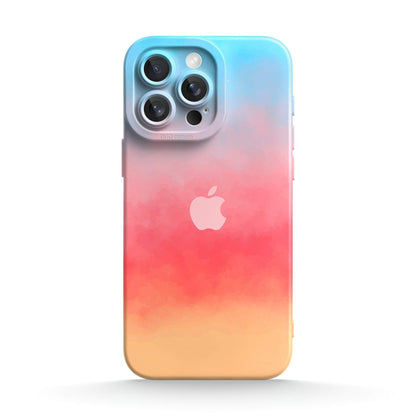 Coque pour iPhone à motif dégradé de nuages