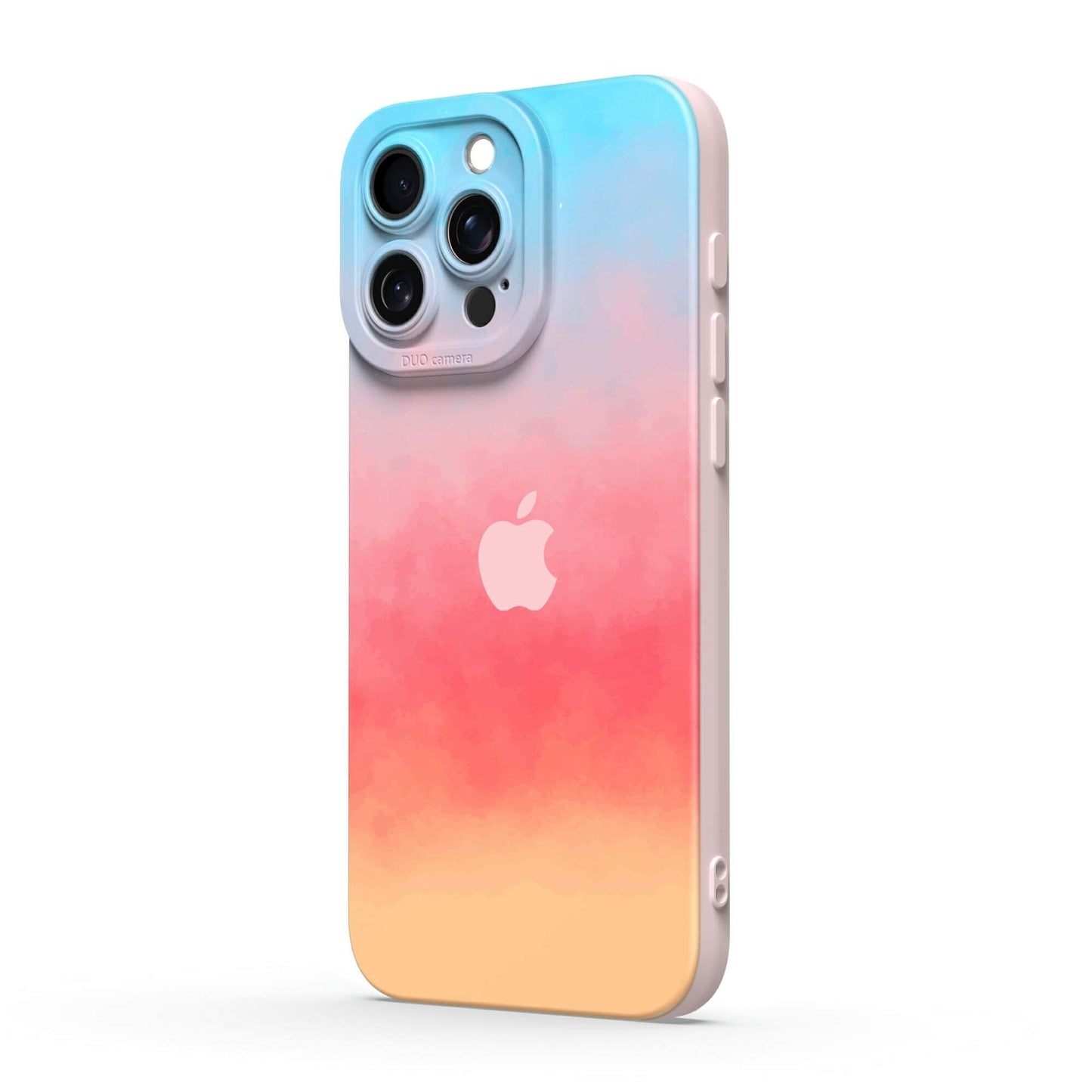 Coque pour iPhone à motif dégradé de nuages