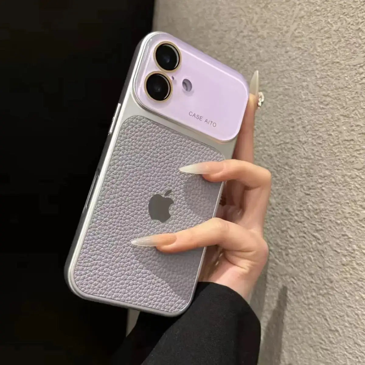High-value retro multi-color minimalist phone case