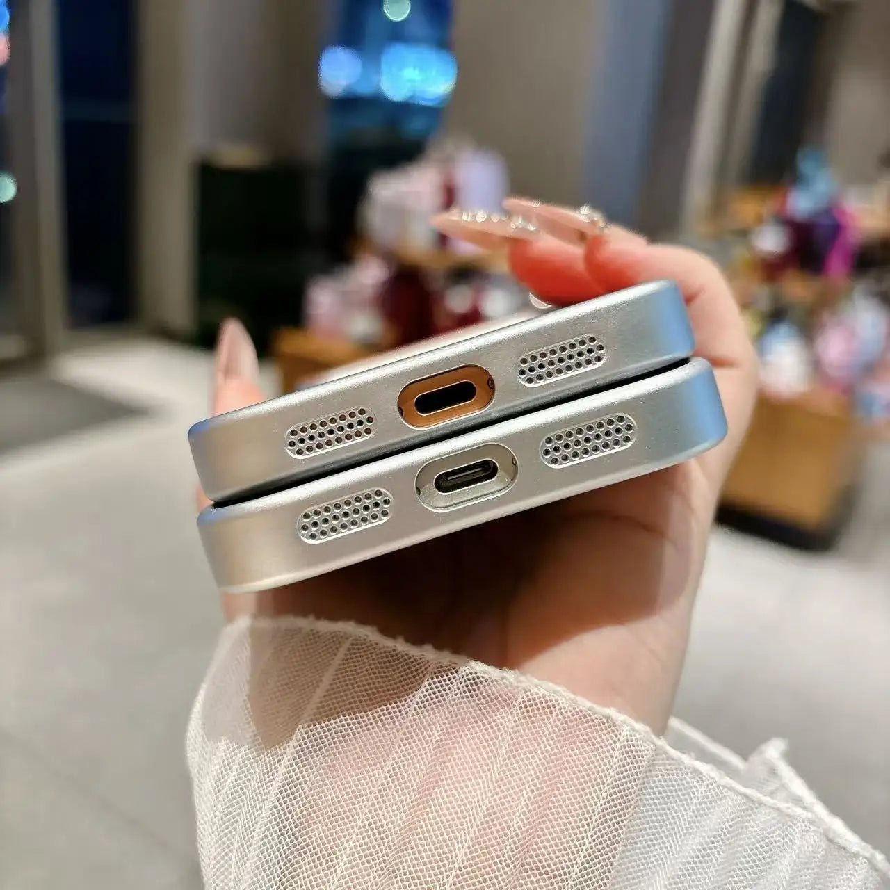 High-value retro multi-color minimalist phone case