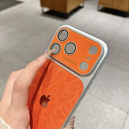 High-value retro multi-color minimalist leapord phone case
