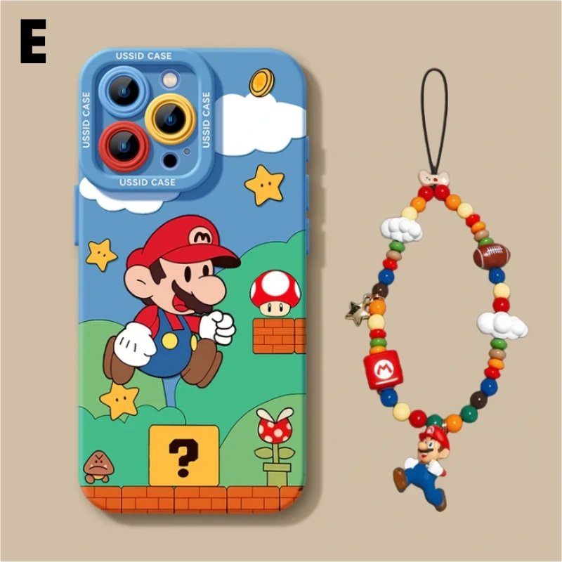 iPhone Beads Series | Mario Liquid Silicone Phone Case