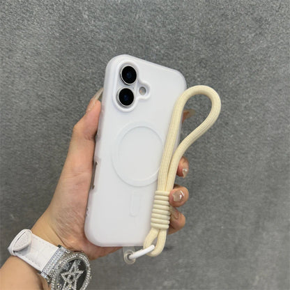 iPhone Lanyard Series | Matte MagSafe Magnetic Phone Case