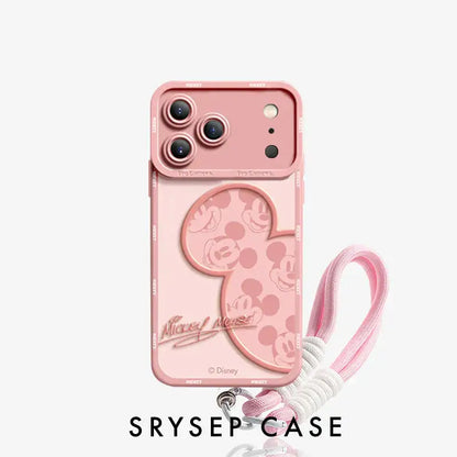 Lanière pour iPhone | Coque de téléphone Mickey Mouse