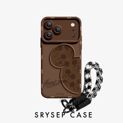 Lanière pour iPhone | Coque de téléphone Mickey Mouse
