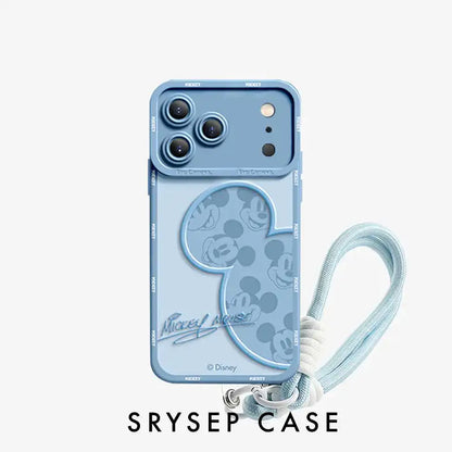 Lanière pour iPhone | Coque de téléphone Mickey Mouse