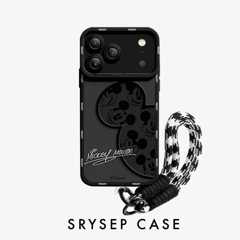 Lanière pour iPhone | Coque de téléphone Mickey Mouse