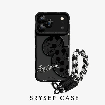 Lanière pour iPhone | Coque de téléphone Mickey Mouse