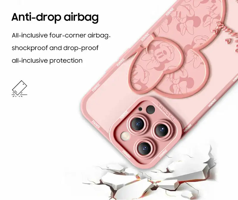 Lanière pour iPhone | Coque de téléphone Mickey Mouse