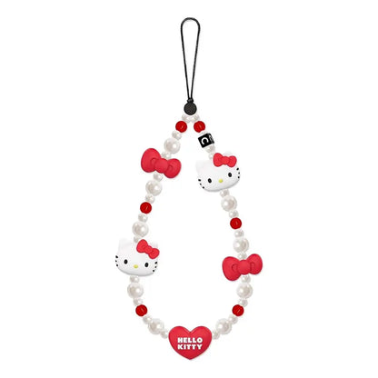 Cute Bow Kitty with Mirror Phone Case For iPhone Semi Clear Back Cover