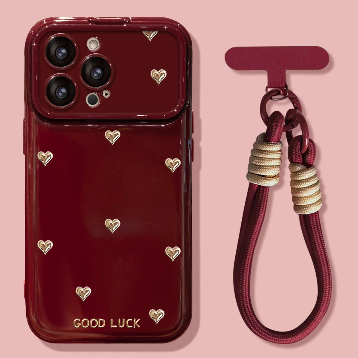 Makeup Mirror Lens Protector Cute Bow Heart Phone Case For iPhone 17 16 15 14 13 12 Pro Max Plus 11 XR 7 8 6