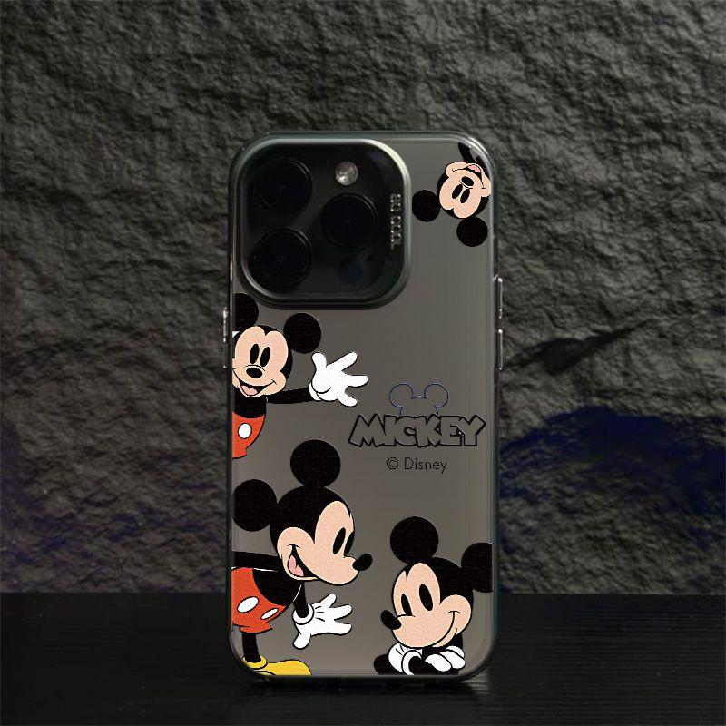 Cute Mick Cartoon Mouse Protective Case for iPhone 17 Air 16 15 14 13 12 11 Pro Max Plus X Xr 7 8