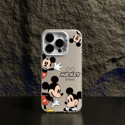 Cute Mick Cartoon Mouse Protective Case for iPhone 17 Air 16 15 14 13 12 11 Pro Max Plus X Xr 7 8