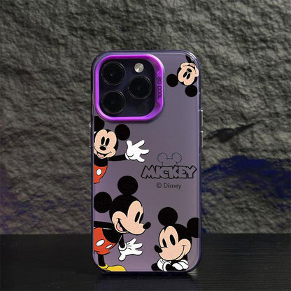 Cute Mick Cartoon Mouse Protective Case for iPhone 17 Air 16 15 14 13 12 11 Pro Max Plus X Xr 7 8