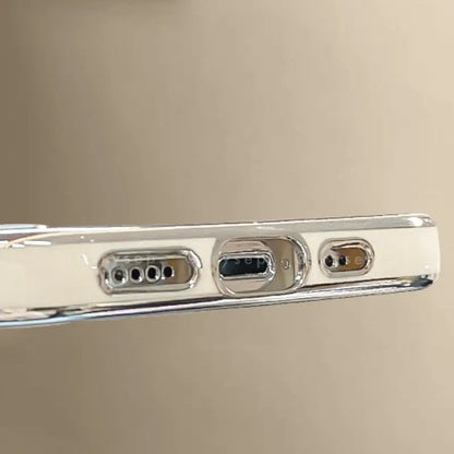 3D Panda Mirror Lens Protector Phone Case for iPhone All 17 16 15 14 13 12 11 X Series Models With Panda Charm