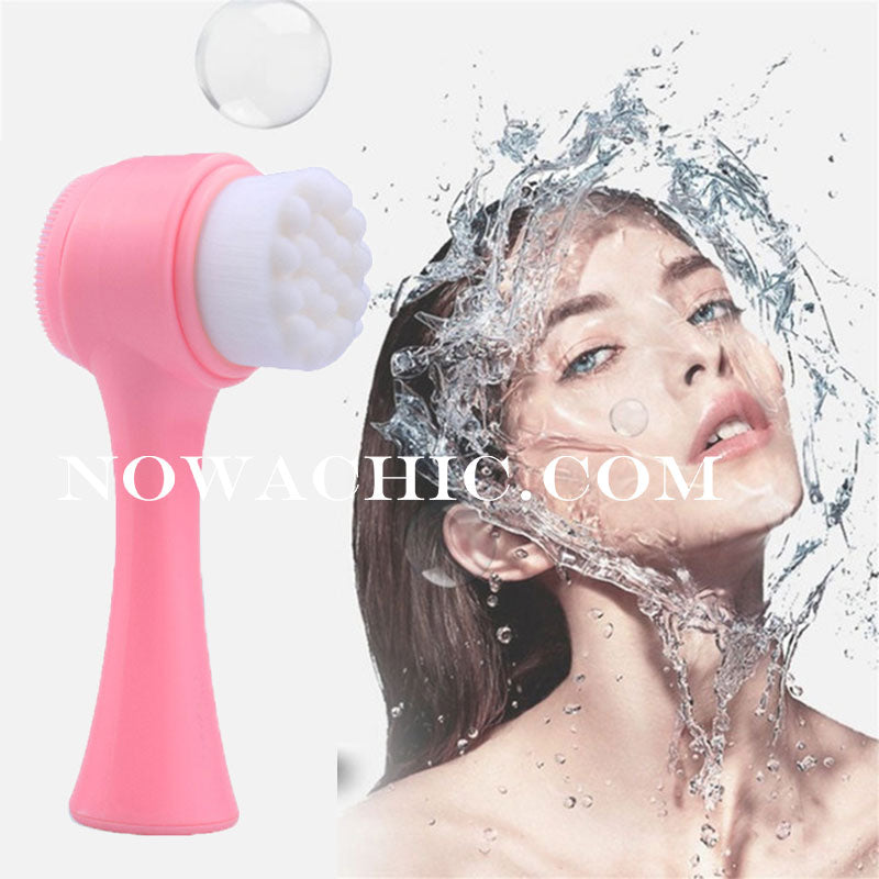 Face Cleaning Brush Skin Care 3D Washing Cleaner Exfoliator Pore Acne Oil Cleanse Beauty Brush