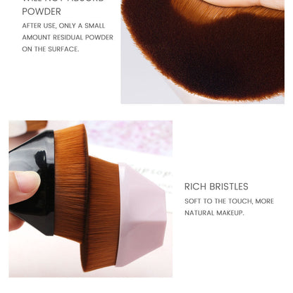 Newest Foundation Brush BB Cream Makeup Brushes Loose Powder Brush Flat Kit Maquiagem Kabuki Brushes