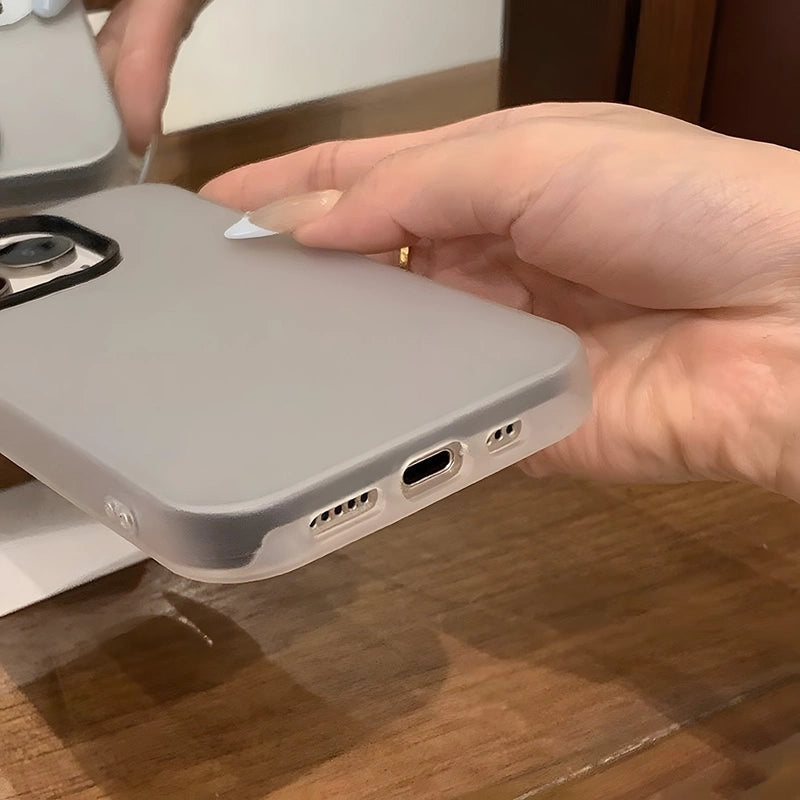 Cute Pink Bow Silicone Phone Case for iPhone 17 16 15 14 13 12 11 Pro Max X Xr 7 8