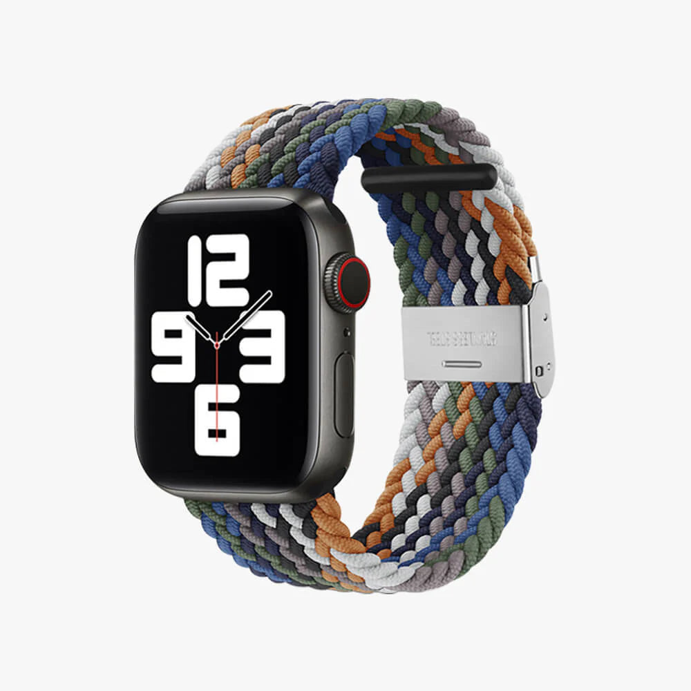 Candy Rainbow Texture Watch Strap Weaving Bands for Apple Watch iWatch