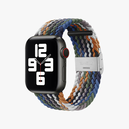 Candy Rainbow Texture Watch Strap Weaving Bands for Apple Watch iWatch