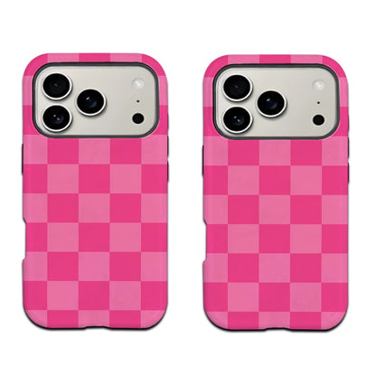 Neutral Checkerboard MagSafe iPhone Case Scratch-resistant Case for Samsung