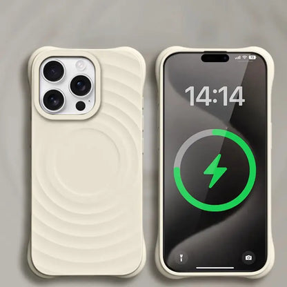 iPhone Magsafe Case Candy Color Ripple Back Cover For iPhone 17 16 15 14 13 Series