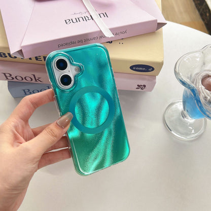 Glitter Gradient Magnetic MagSafe Case for iPhone Plus Pro Max 17 Air 16 15 14 13 12 11