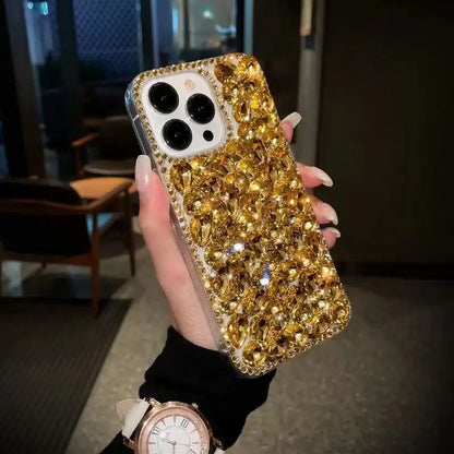 Full Diamonds Phone Case For iPhone Glitter Back Cover