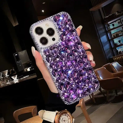 Full Diamonds Phone Case For iPhone Glitter Back Cover