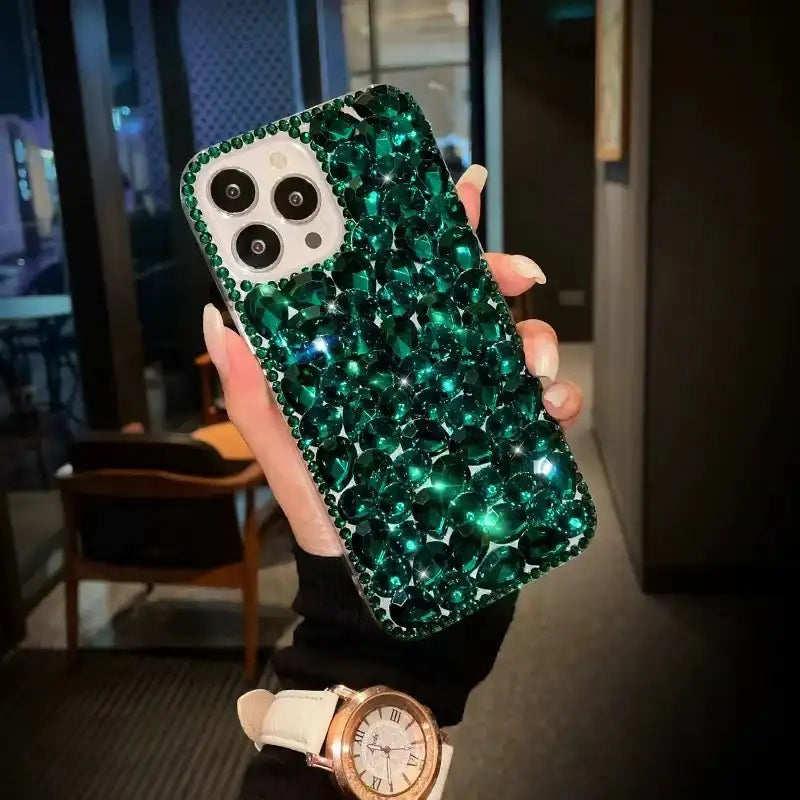 Full Diamonds Phone Case For iPhone Glitter Back Cover