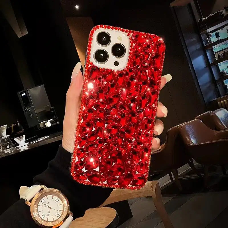 Full Diamonds Phone Case For iPhone Glitter Back Cover
