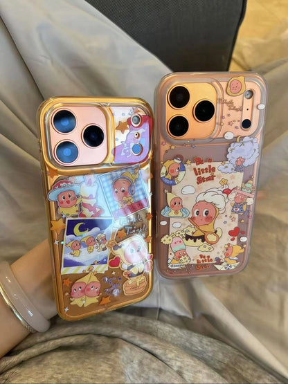 Cute Cartoon Twinkle Twinkle Clear Phone Case For iPhone 17 16 16e 15 14 13 Pro Max Plus