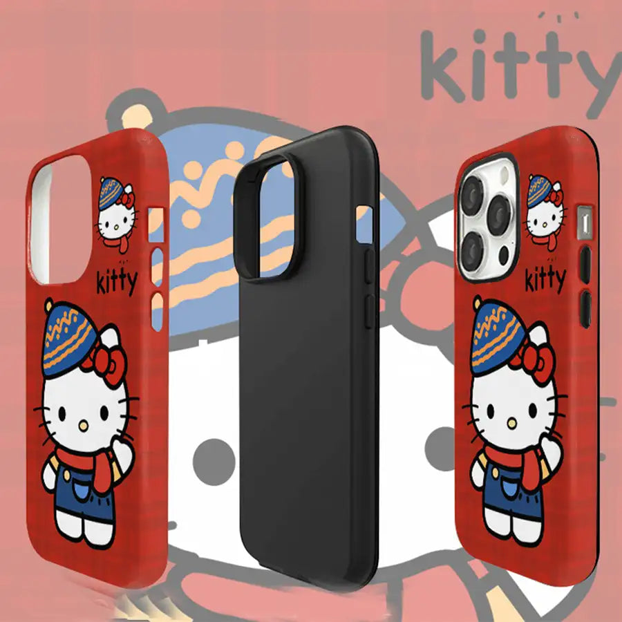 Popsocket Cute Kitty MagSafe Case For iPhone 16 15 14 13