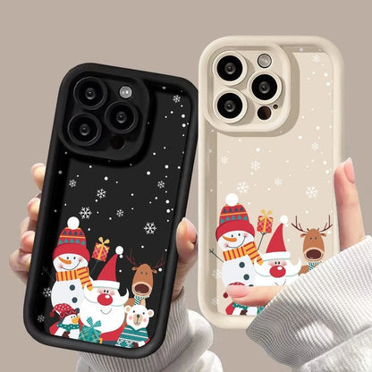 Cute Elk Creative Phone Case for iPhone