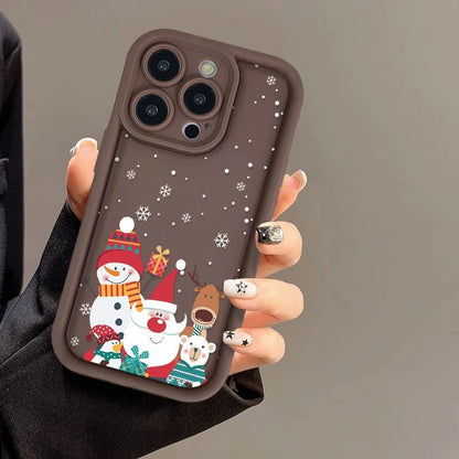 Cute Elk Creative Phone Case for iPhone