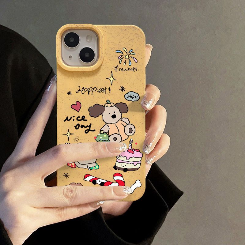 Cute Pubby Environmental Plants Case for iPhone