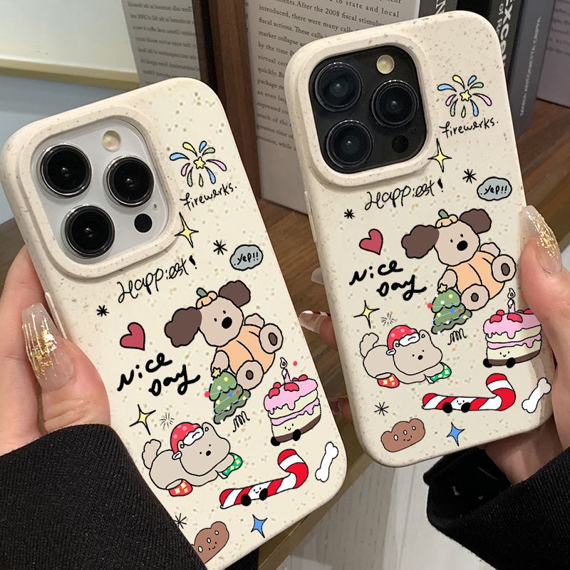 Cute Pubby Environmental Plants Case for iPhone