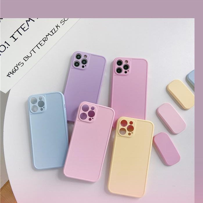 Support amovible pour coque iPhone mat de belle couleur