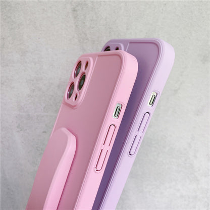 Beatiful Color Matte iPhone Case Removable Bracket