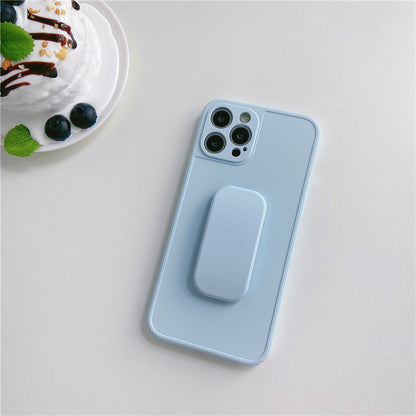 Beatiful Color Matte iPhone Case Removable Bracket