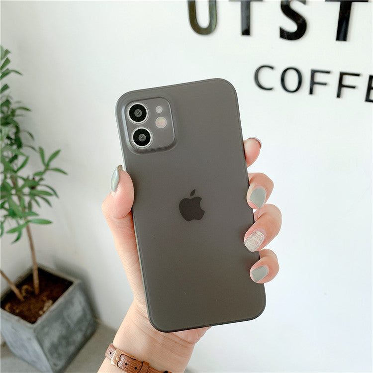 Fashion Matte Silicone Clear Soft iPhone Case