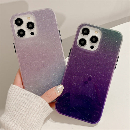 Paillettes de luxe compatibles avec la coque iPhone