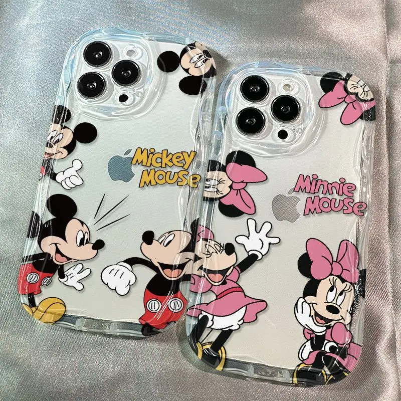 S282a536e820c4e67b928d2c93643f887q.webp Cartoon Dance Mouse Protective Case Compatible With iPhone 16 15 14 13 Clear TPU Cover