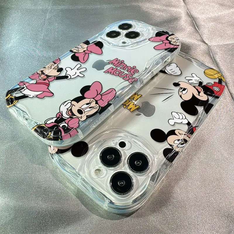 S3539f7edd3324267be9ed2d702624546i.webp Cartoon Dance Mouse Protective Case Compatible With iPhone 16 15 14 13 Clear TPU Cover
