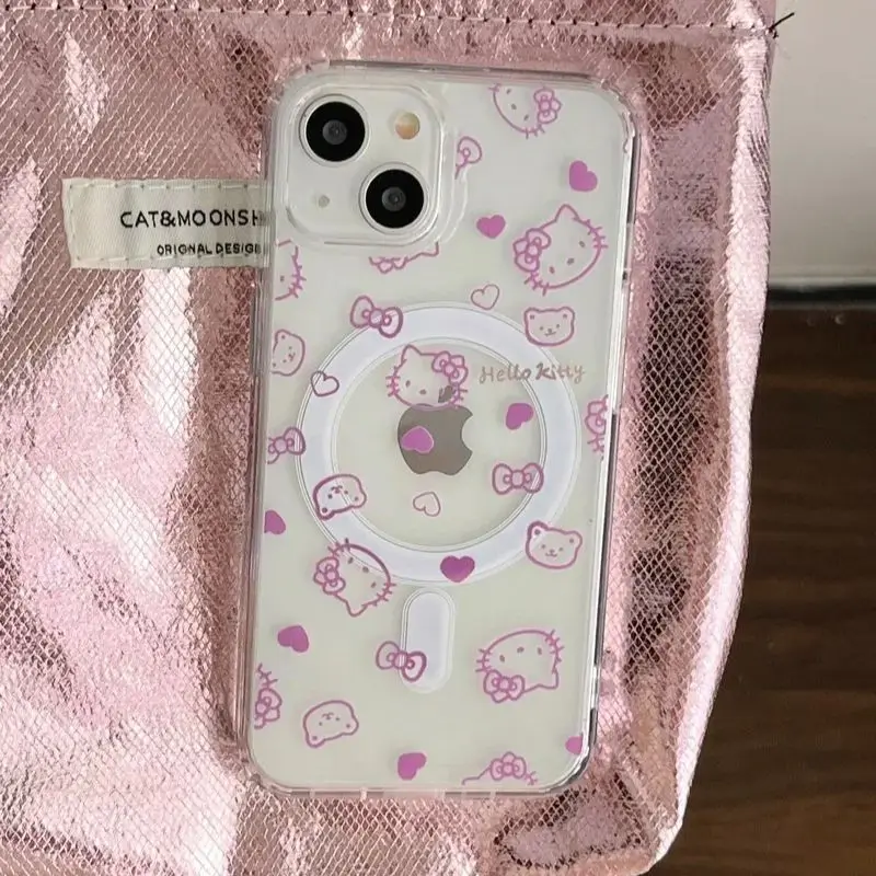 S531b0e0caa484a10b828498693444957A-1.webp Cute Cat Magsafe Wireless Charge Phone Case For iPhone 17 16 15 14 13 12 11 Pro Max Plus MINI Y2K Lucky Cartoon Cover